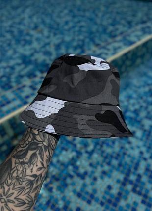 Летняя панама inruder, серый камуфляж