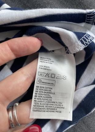 Футболка h&m 100% cotton (s)7 фото