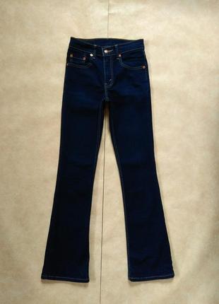 Брендовые джинсы клеш с высокой талией levis, 26 размер.