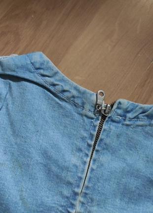 Эксклюзив comodor , джинсовая кофта, блуза3 фото