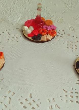 Лялькова мініатюра з полімерної глини. аксесуари, їжа для ляльок барбі, лол1 фото