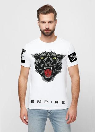 Футболка с рисунком пантеры empire new york - s