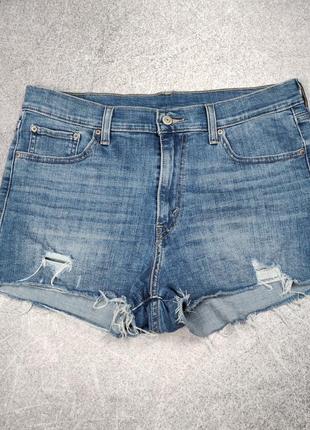 Шорти джинсові шорты levi's2 фото
