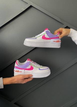 Nike air force 1 "shadow" женские кроссовки найк аир форс2 фото