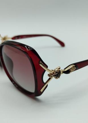 Вінтажні поляризовані сонцезахисні окуляри rezi для жінок *00134 фото