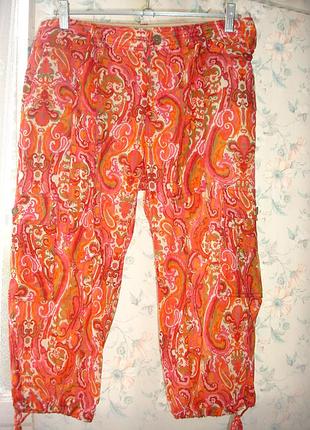 Легкие штаны  с карманами "tommy hilfiger" 12-14 р