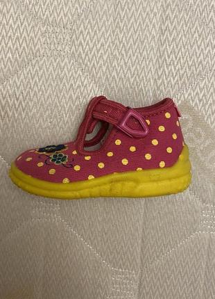 Тапочки дитячі взуття для садочка3 фото