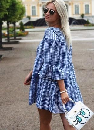 Ярусну сукні з воланами zara mango
