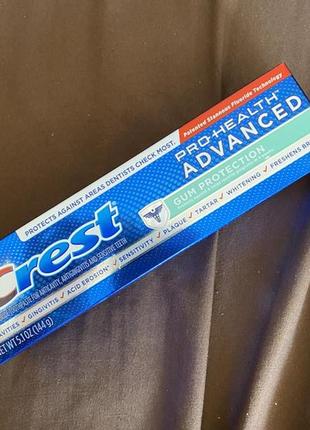 Crest, pro health, покращена зубна паста з фторидом, захист ясен, 144 г2 фото