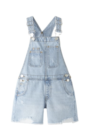 Джинсовый комбинезон не платье zara