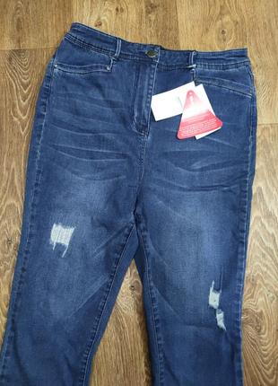 Сьильні укорочені літні джинси капри бриджі 👖 by very2 фото