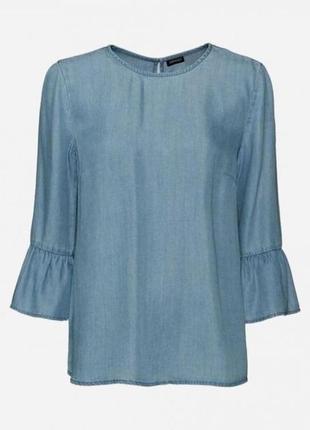 Жіноча джинсова блуза esmara, розмір l4 фото