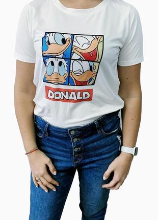 Женская футболка с принтом "bonald" push it