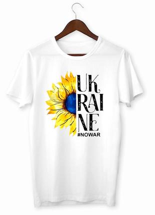 Футболка с принтом "ukraine #nowar" push it