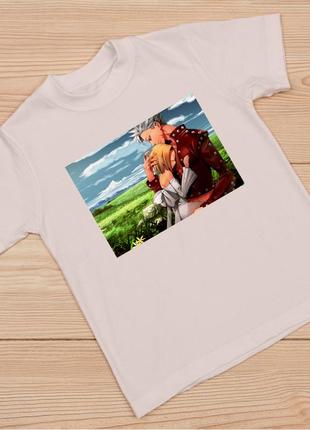 Футболка с принтом "семь смертных грехов, nanatsu no taizai, 7 смертных грехов" push it