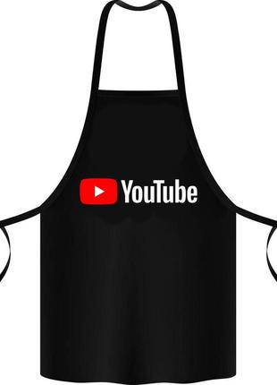 Фартух з принтом "youtube"