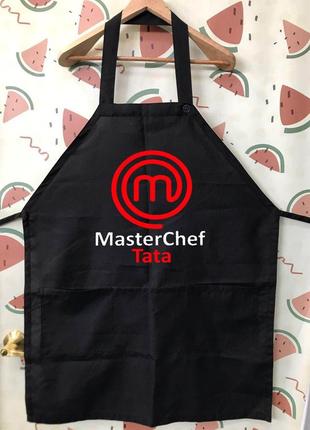 Фартук с принтом "masterchef"