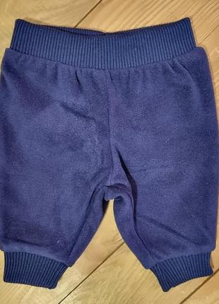 Штани для хлопчика, зростання 50, колір синій