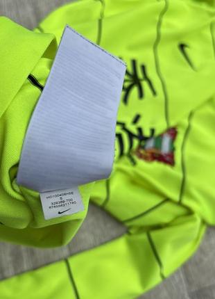 Nike воротарська кофта s салатова яскрава3 фото