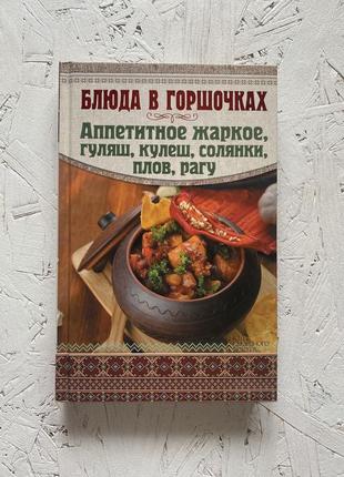 Нова книга страви в горщиках. апетитне печеня, гуляш, куліш, солянки, плов, рагу