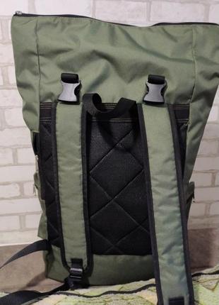 Рюкзак спортивний, тактичний,роллтоп,особлива тканина с захистом4 фото