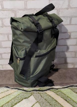 Рюкзак спортивний, тактичний,роллтоп,особлива тканина с захистом2 фото