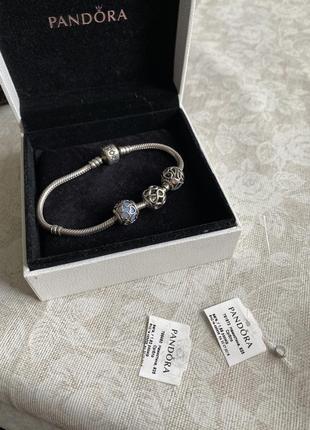 Оригінальний браслет pandora з оригінальними шармами