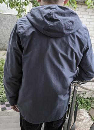 Куртка fred perry мужская парка деми с капюшоном на флисе р. м original waterproof прямой крой4 фото