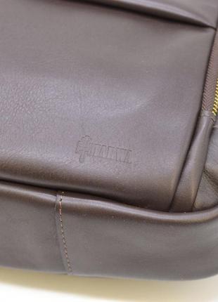 Шкіряна сумка для ділового чоловіка gc-7334-3md бренду tarwa8 фото