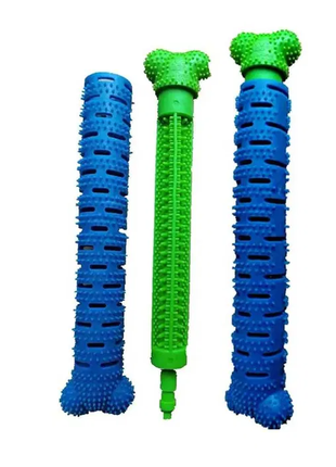 Кісточка для собак гумова, зубна щітка для собак4 фото