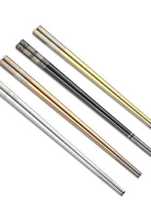 Преміум китайські корейські японські палички для їжі, суші, роллів з лазерним...