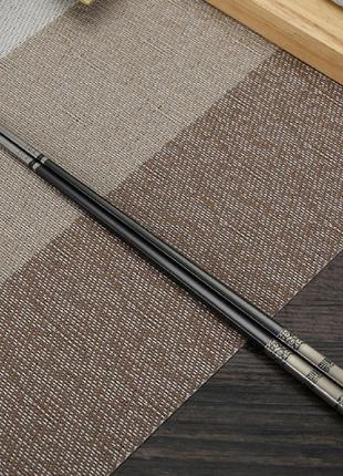 Преміум китайські корейські японські палички для їжі, суші, роллів з лазерним...