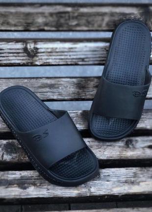 Шльопанці шльопанці чоловічі сандалі чорні сандалі3 фото