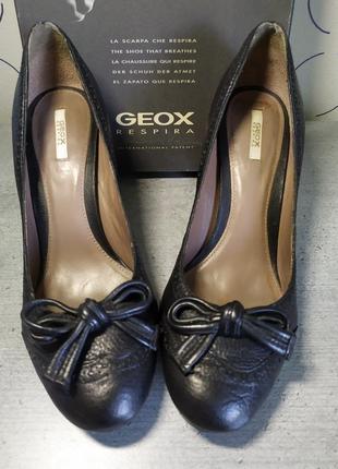 Жіночі туфлі geox, шкіра, оригінал!1 фото
