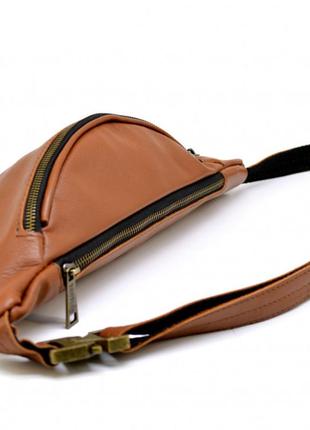 Кожаная сумка на пояс из натуральной кожи tarwa gb-3035-3md2 фото