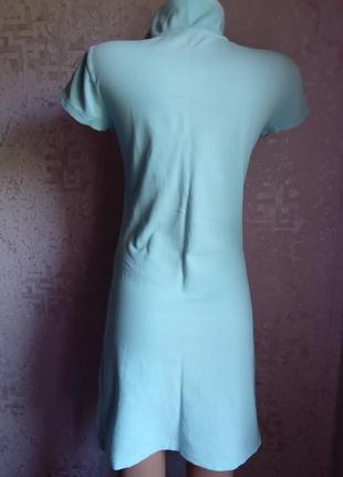 Тенисное сукня з коміром поло.2 фото