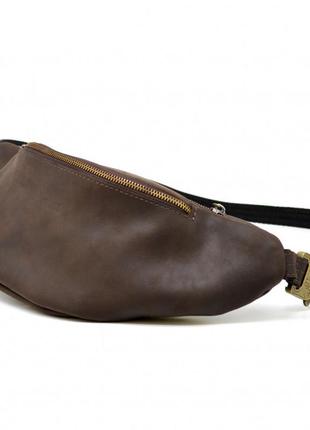 Кожаная сумка на пояс из натуральной кожи tarwa rc-3035-3md1 фото