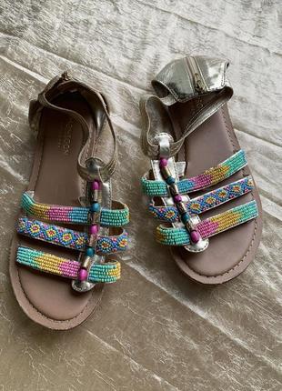Яркие удобные сандалии босоножки monsoon 32 размера