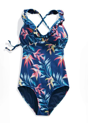 Новый сдельный упальник тропический принт бренда blue motion u9 14 eur 42b