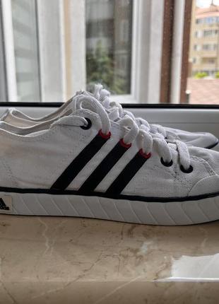 Кеди adidas білі5 фото