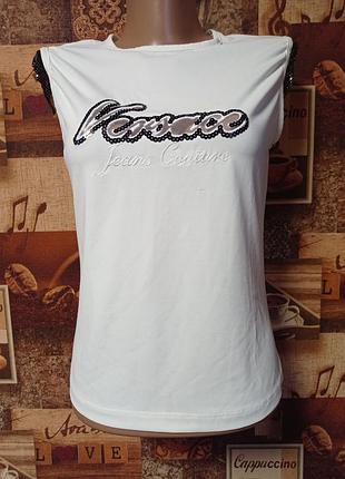 Футболка топ versace jeans couture,p.l,італія