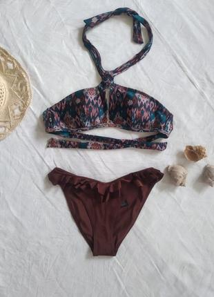 Новый сборный купальник бренда нидерландов hunkemoller uk 8-12 eur 36-403 фото