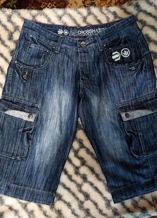 Мужские джинсовые шорты crosshatch