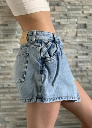 Детские джинсовые шорты zara/юбка-шорты для девочки/детские джинсовые шорты...