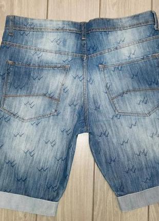 Чоловічі джинсові шорти бріджі мужские джинсовые шорты /бриджи3 фото