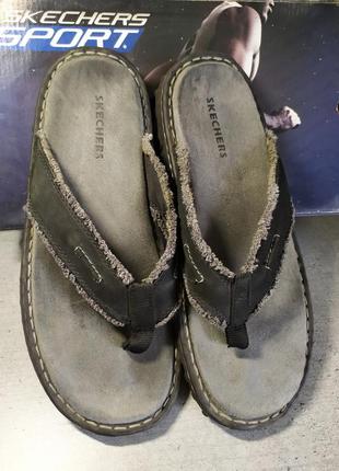 Чоловічі сандалі skechers, оригінал, шкіра!