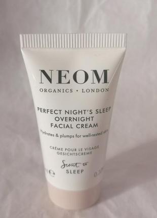 Neom perfect night's sleep overnight facial cream-нічний крем для обличчя 10мл