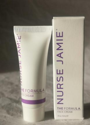 Увлажняющий крем для лица nurse jamie the formul.a. face cream, 6 мл