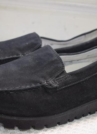 Кожаные туфли мокасины слипоны лоферы waldlaufer р. 42 27 см4 фото
