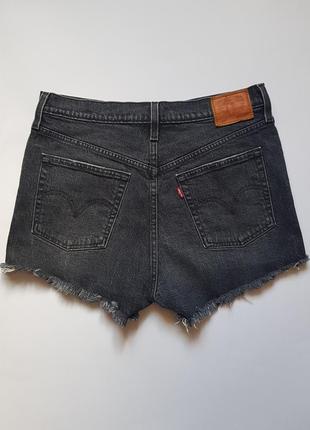 Стильні джинсові жіночі шорти levis оригінал, короткі джинсові шорти levis2 фото